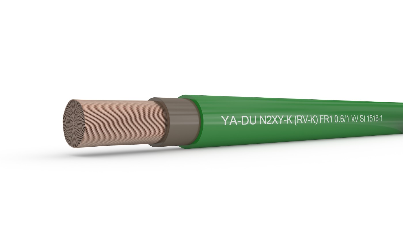 N2XY RV-K כבלי נחושת גמישים בעלי בידוד XLPE ומעטה PVC